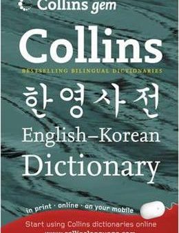 Collins Gem Korean Dictionary in Colour Sale