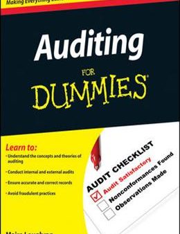 AUDITING FOR DUMMIES Discount