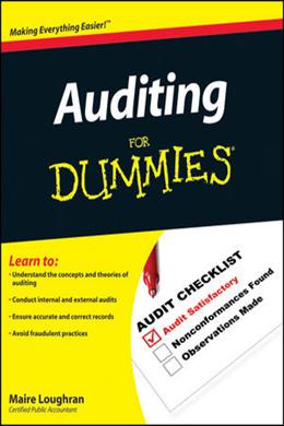 AUDITING FOR DUMMIES Discount