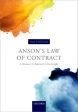 Anson`s Law Of Contract, 30th Ed. Sale