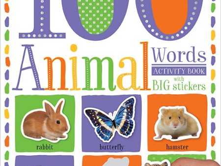 100 First Animal Words Sticker Activity Sale