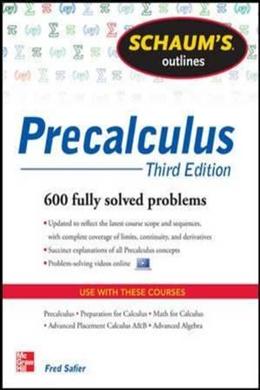 Schaum s Outline of Precalculus, 3rd Edition Online