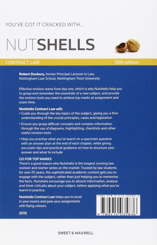 Nutshells Contract Law, 10E For Cheap