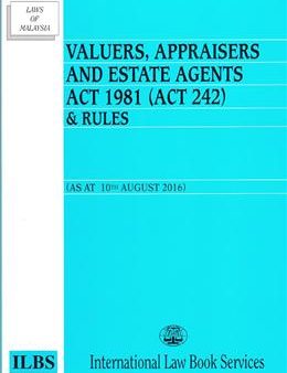 Valuers, Appraisers and Estate Agents Act 1981 (Act 242) & Rules (as at 10th August 2016) Fashion