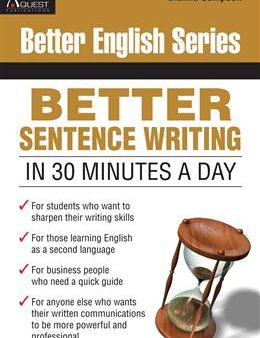 Better English Series: Better Sentence Writing in 30 Minutes a Day Sale