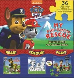 Nickelodeon PAW Patrol: My Pup-Tastic Rescue (Storybook and 2-in-1 Jigsaw Puzzle) Sale