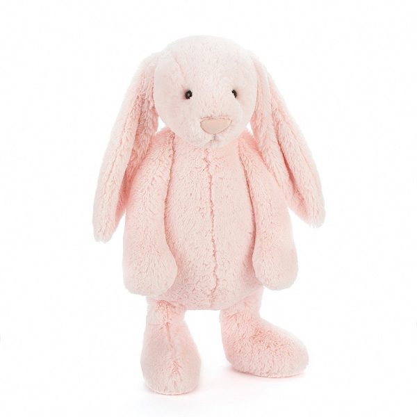 JellyCat Bashful Pink Bunny - Huge H51cm For Discount