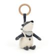 JellyCat Little Rambler Badger Rattle Online Hot Sale