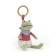 JellyCat Little Rambler Frog Rattle Fashion