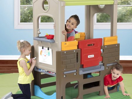 Simplay3 Young Explorers Indoor Outdoor Discovery Playhouse on Sale