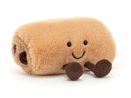 JellyCat Amuseable Pain Au Chocolat - H11cm For Sale