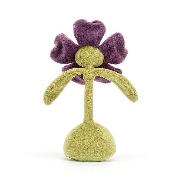 JellyCat Flowerlette Pansy - H21cm For Sale