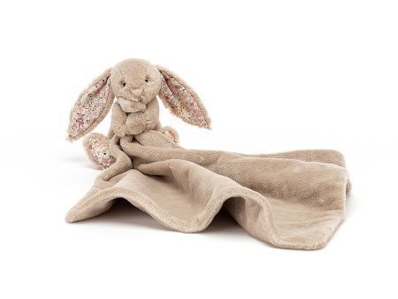 JellyCat Blossom Bea Beige Bunny Soother - H34cm on Sale