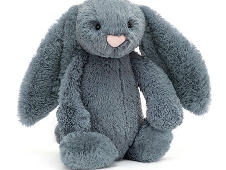 JellyCat Bashful Dusky Blue Bunny - Medium H31cm Discount