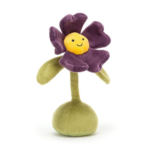 JellyCat Flowerlette Pansy - H21cm For Sale