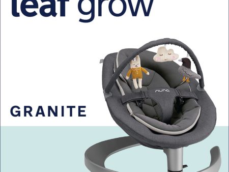 Nuna LEAF™ Grow with Toy Bar - Granite on Sale