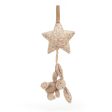 JellyCat Blossom Bea Beige Bunny Musical Pull Online Hot Sale