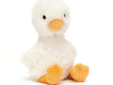 JellyCat Cream Diddy Duckling - H14cm For Cheap