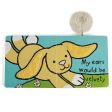 JellyCat If I Were A Rabbit Board Book (Silver) Discount