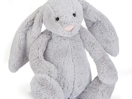 JellyCat Bashful Silver Bunny - Huge H51cm Discount