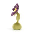 JellyCat Flowerlette Pansy - H21cm For Sale