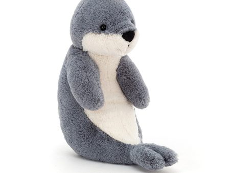 JellyCat Bashful Seal - Medium H22cm For Cheap